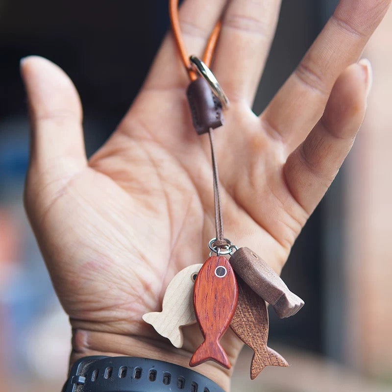 Wooden Keychains & Natural Wood Accessories | Walnut Addicted