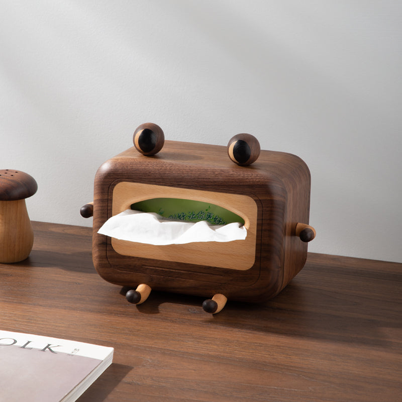 Wooden Tissue Box