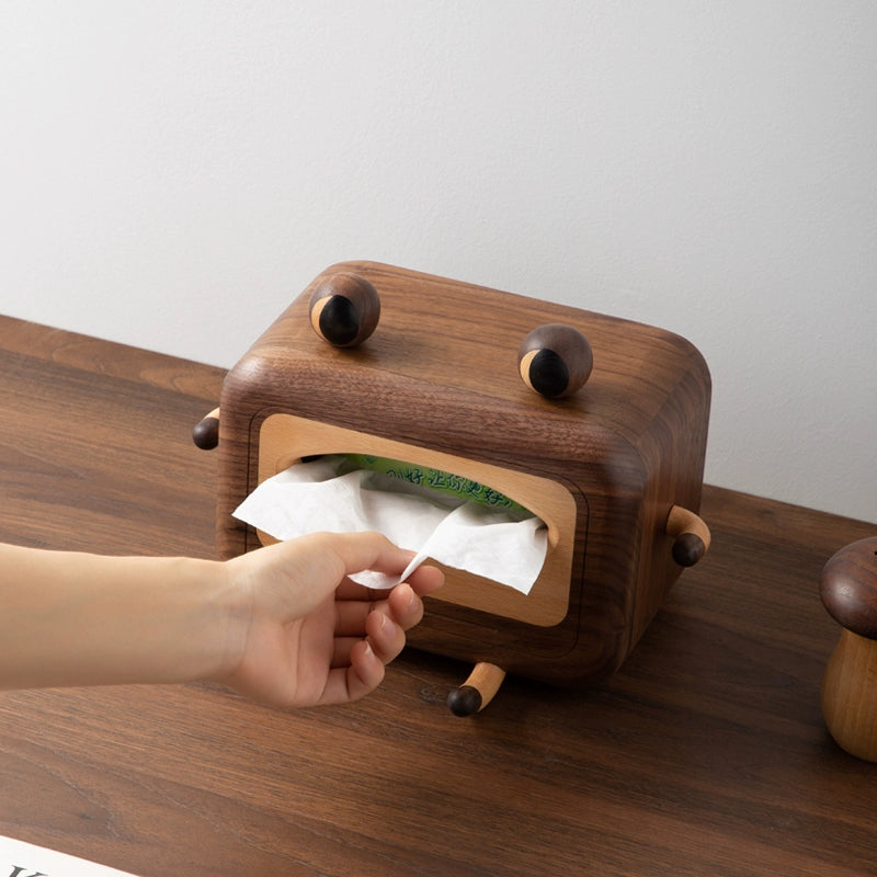 GuaGua Walnut Tissue Box
