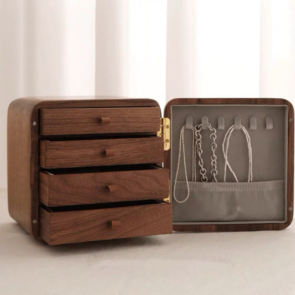 Elise Wooden Jewelry Box