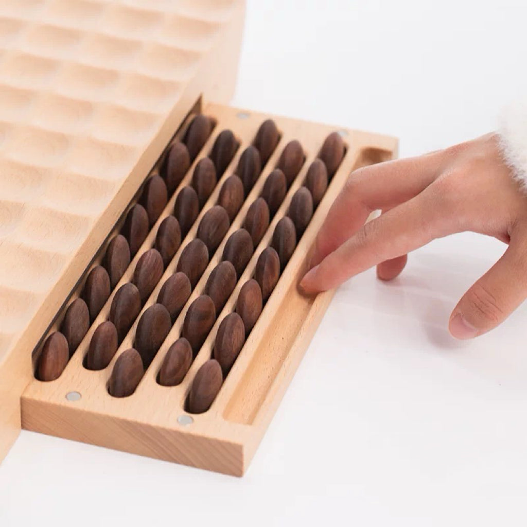 Hoku Solid Wood Gomoku Game Set
