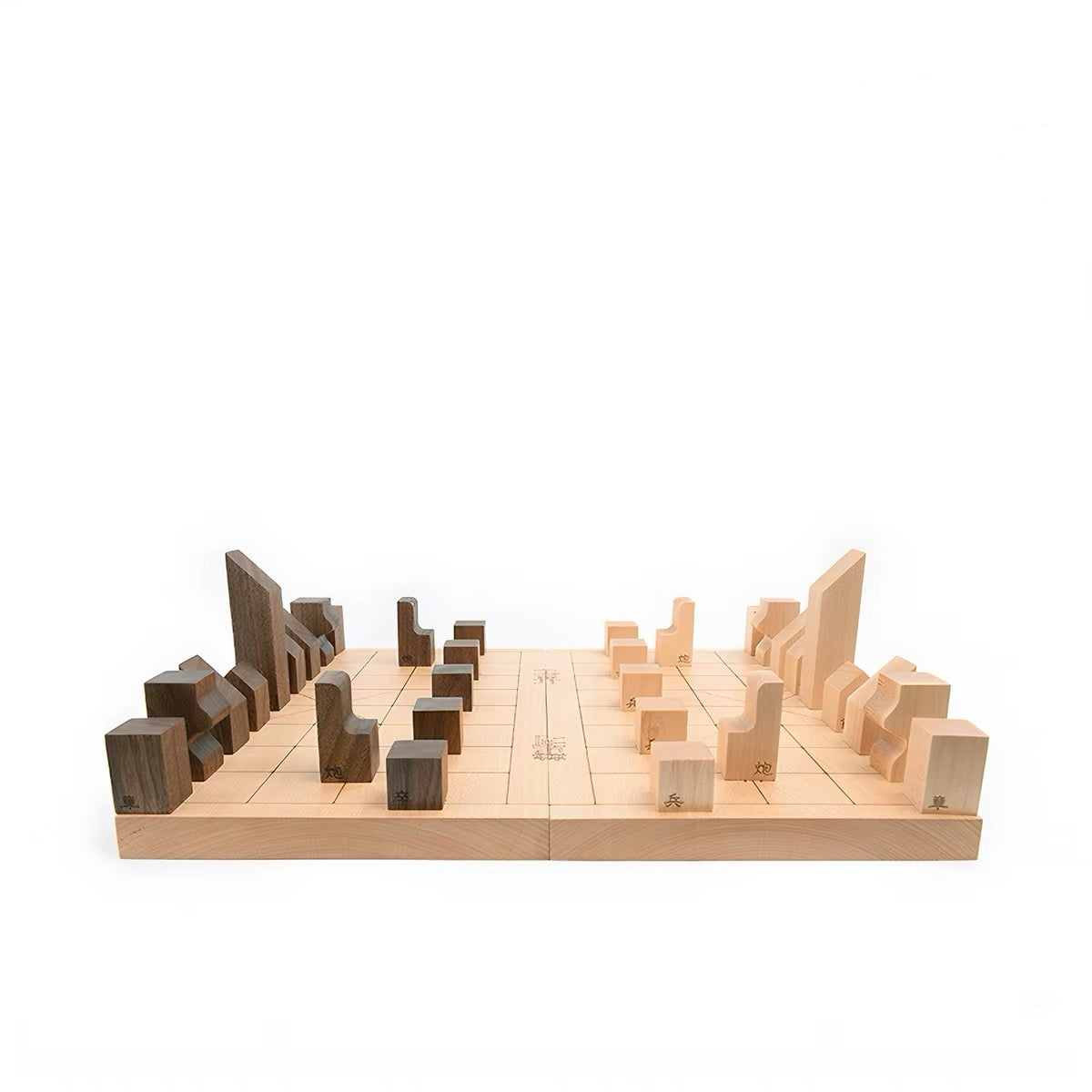 Solis Wooden Xiangqi Puzzle Chess Set