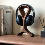 Aurelo premium solid wood headphone stand
