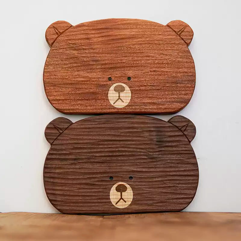 Bearly Cute wooden serving board