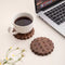 Black Walnut Cookie Coaster Set (4pcs)