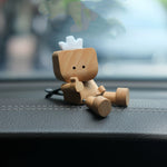 Black Walnut/Beech Wobbling Car Diffuser