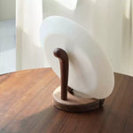 Black Walnut Plate Display Stand