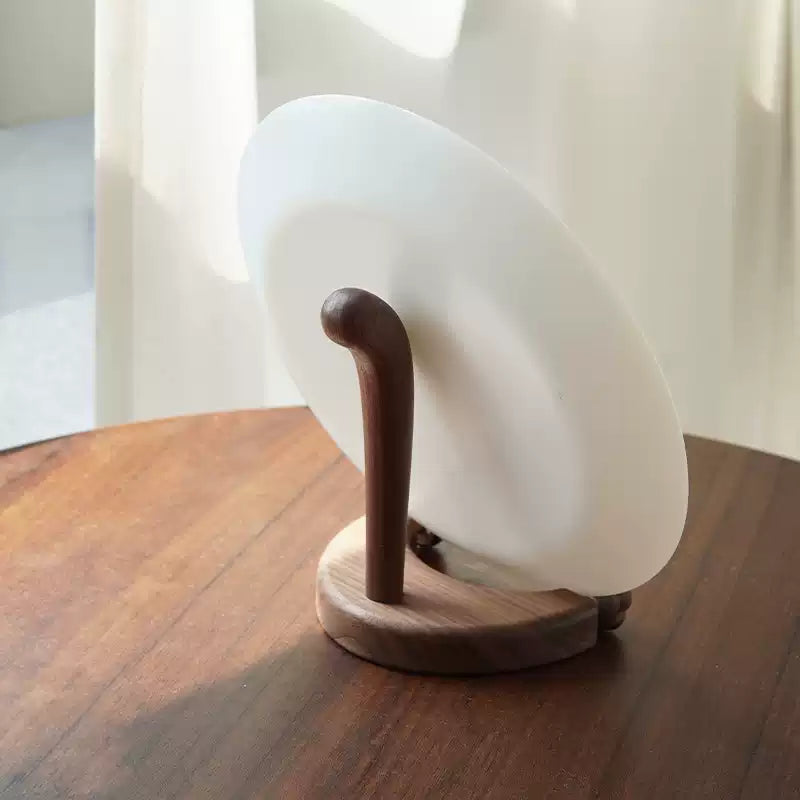 Black Walnut Plate Display Stand