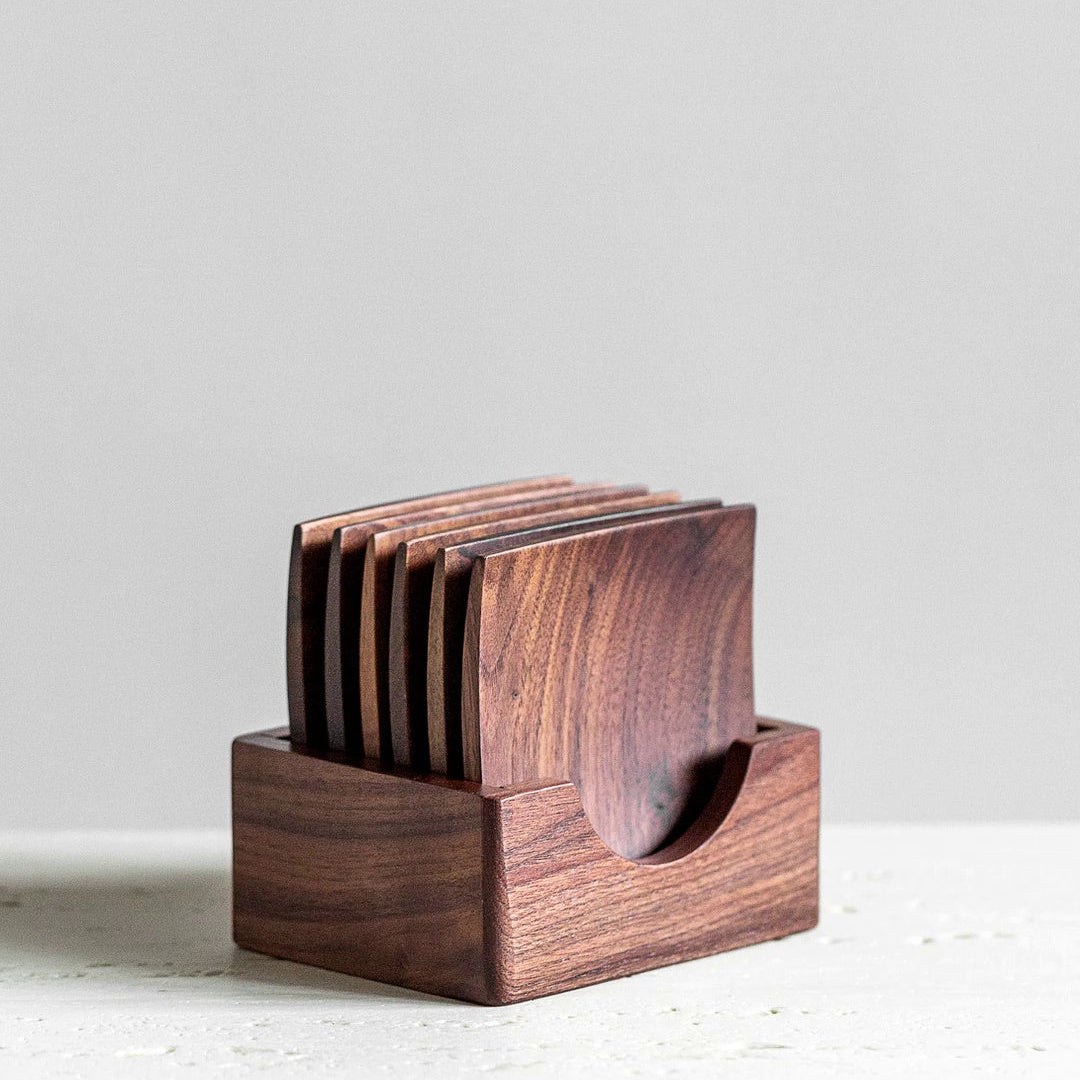 Black Walnut Tabletop Coasters