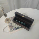 Briar luxury solid walnut pen box