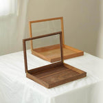 Clarion Solid Walnut Document Organizer