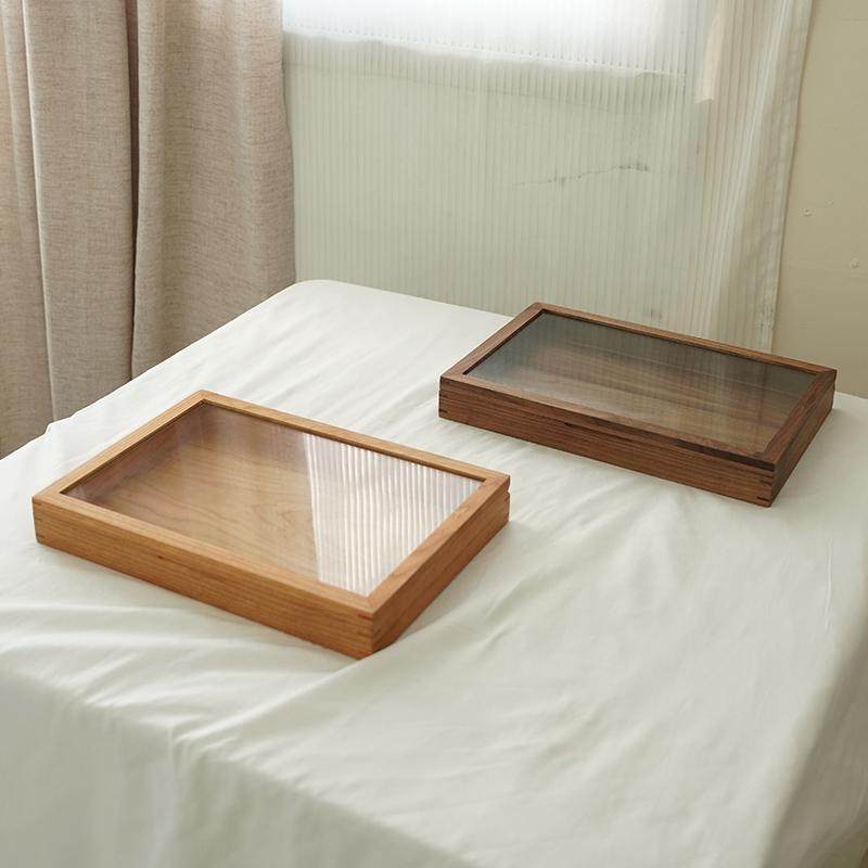 Clarion solid wood organizer for papers and files