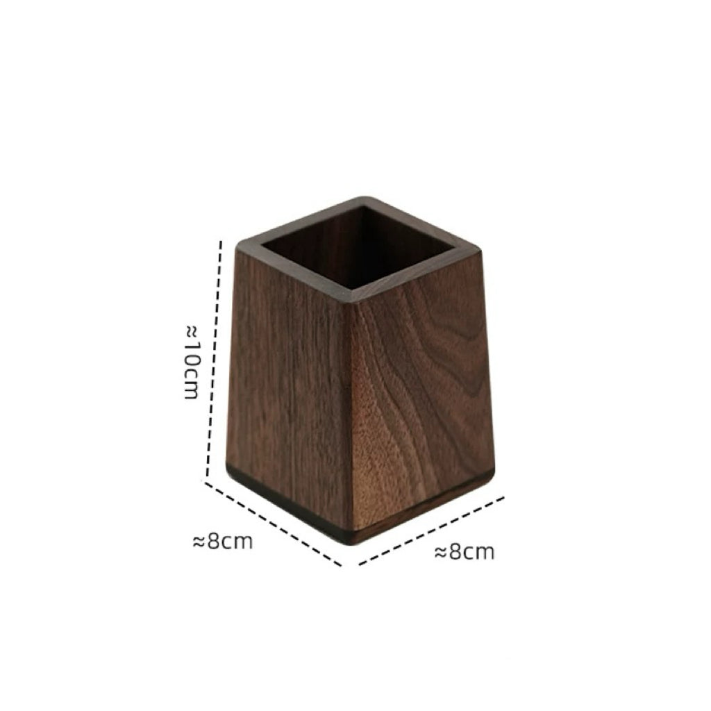 無垢ウォールナット製コーヒースティック収納ボックス | Walnut Addicted