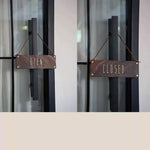 Coffee Shop Open Closed Sign