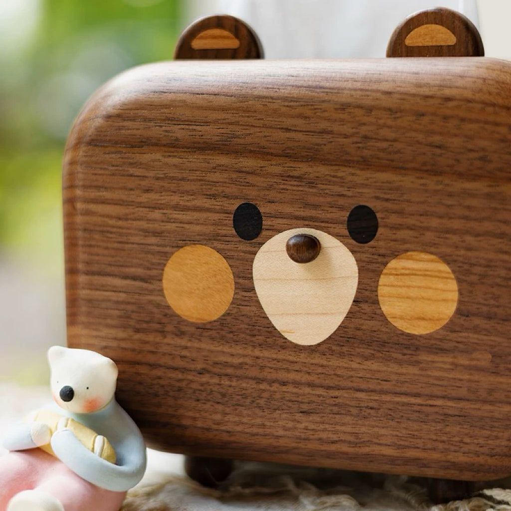 Walnut Addicted Tissue Box