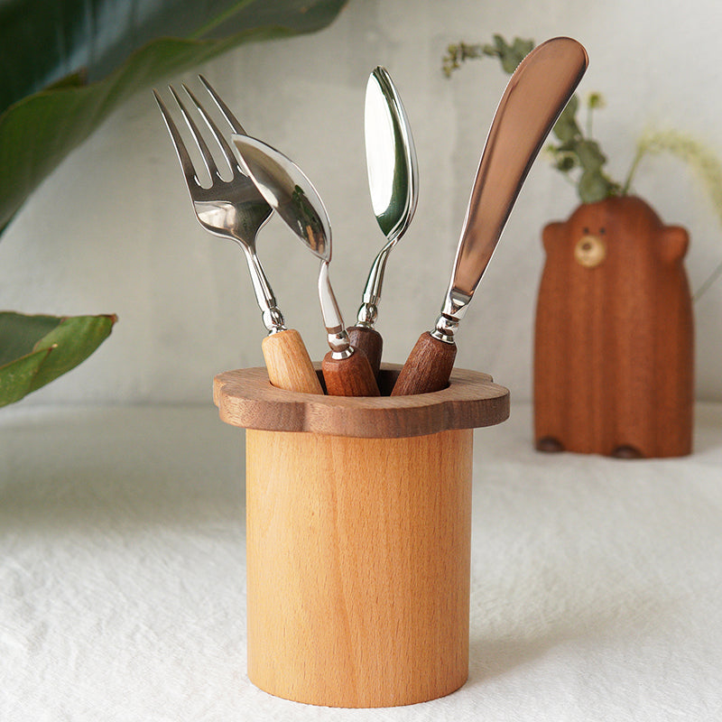 Cute Cat Paw Stainless Steel Cutlery Set – Spoon & Fork