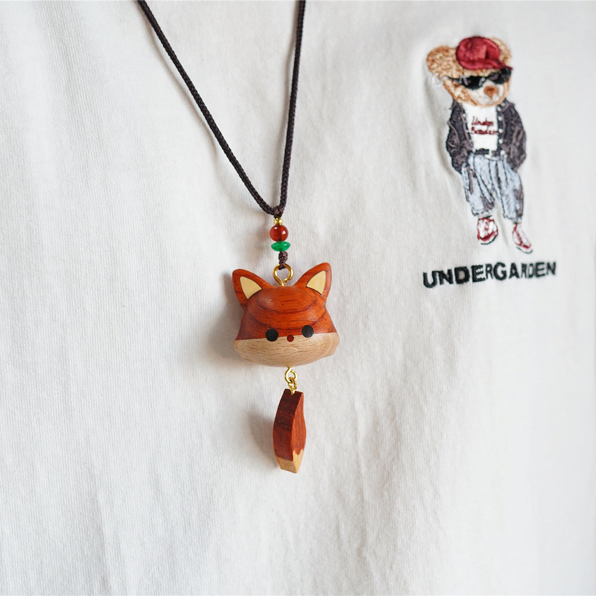 Cute Fox Pendant Necklace