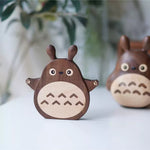 Cute Totoro Walnut Coaster