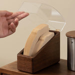 Dust-Proof Coffee Filter Storage
