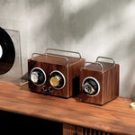 Geek black walnut automatic watch winder