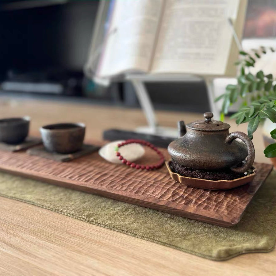 Handmade Black Walnut Tea Plate
