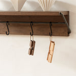 Handmade Solid Wood Cross Trivet for Kitchen Use