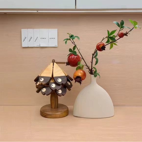 Handmade Solid Wood Trivet in Lucky Fish Shape