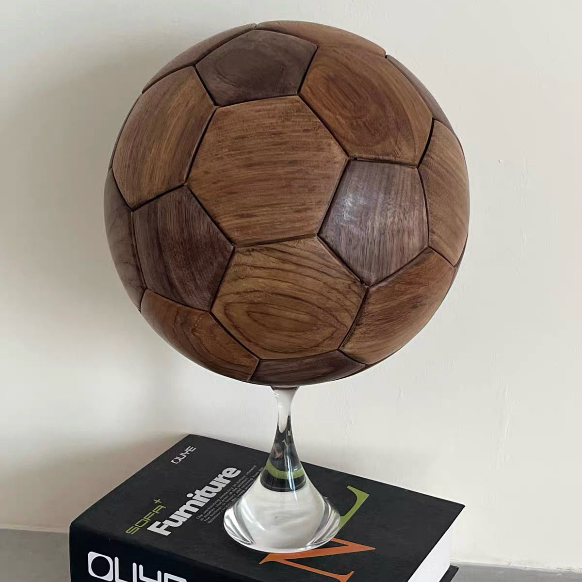 Luban 3D Wooden Soccer Puzzle