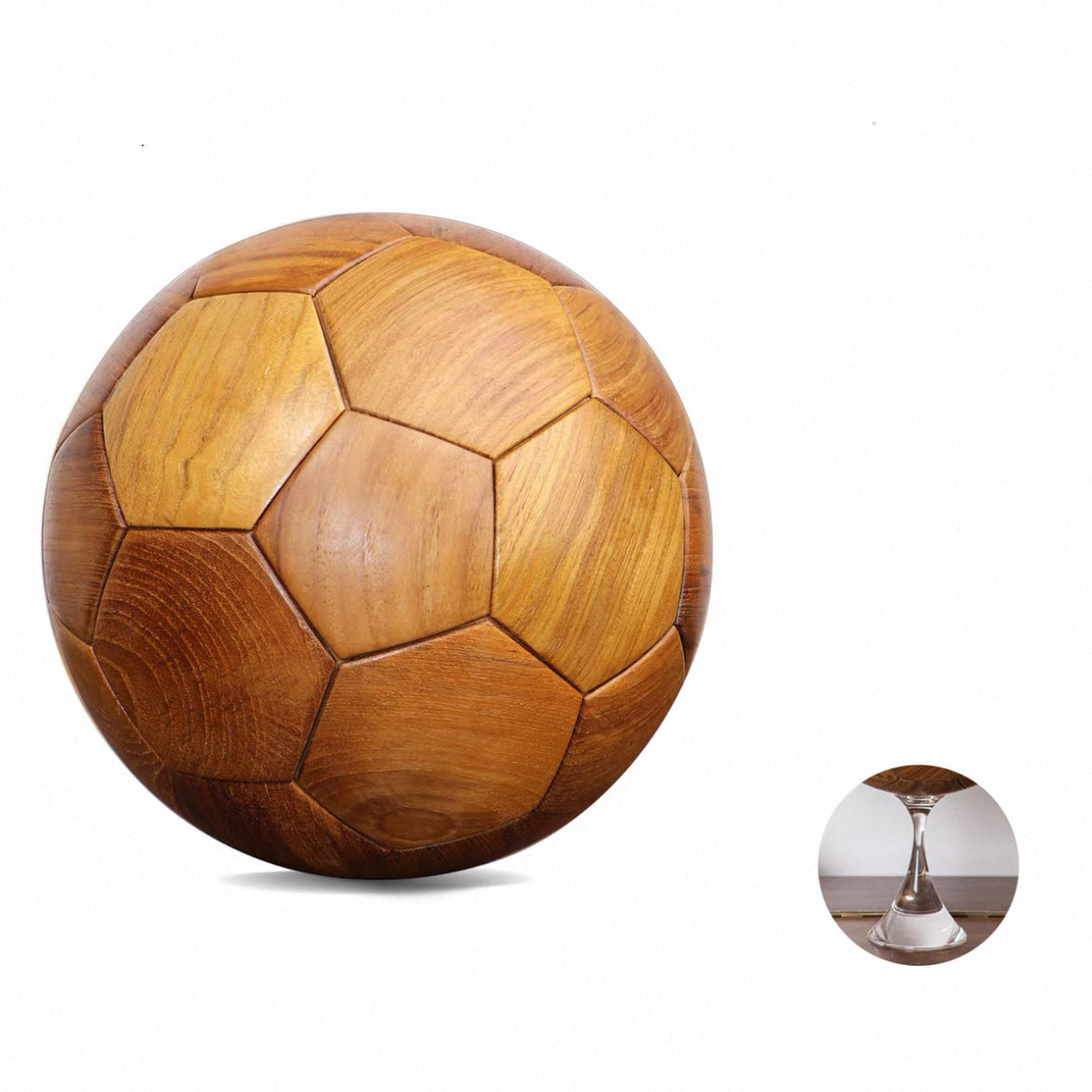 3D木製サッカーパズルDIYフットボールパズルワールドカップギフト