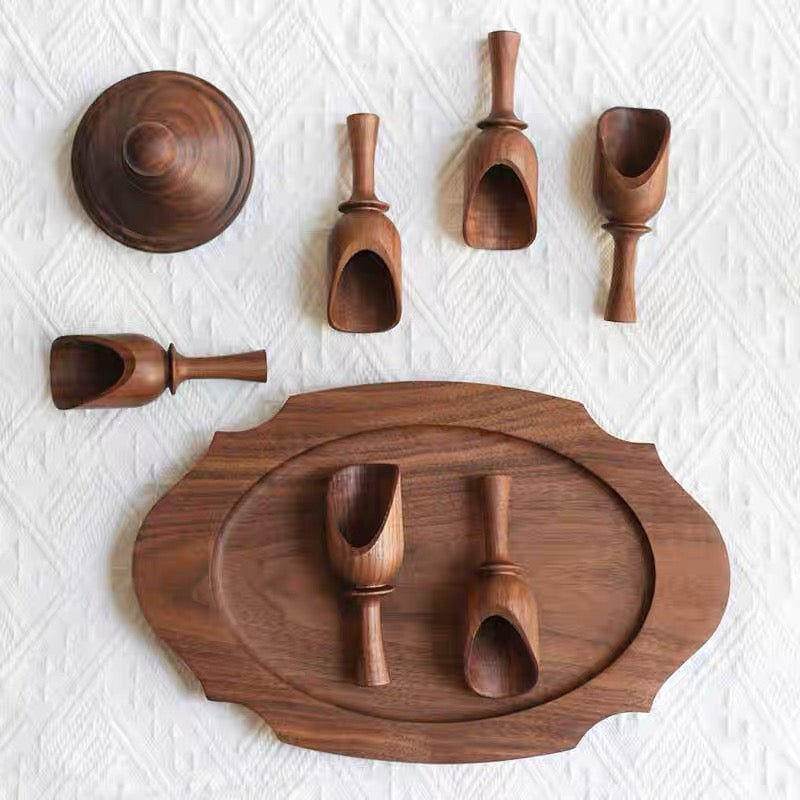 Beanory Walnut Solid Wood Coffee Bean Scoop