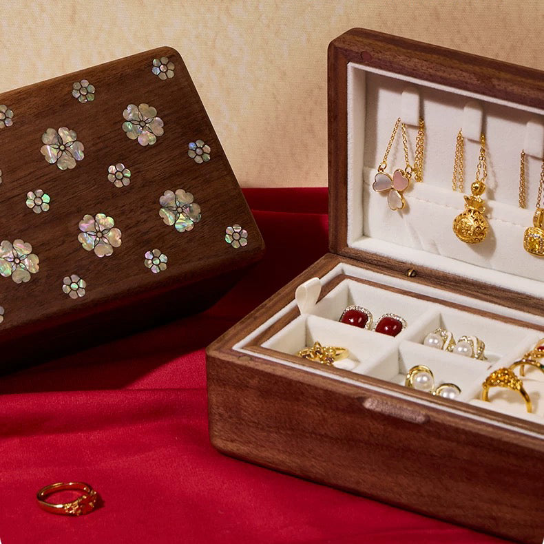Vela Mother-of-Pearl Inlaid Jewelry Box