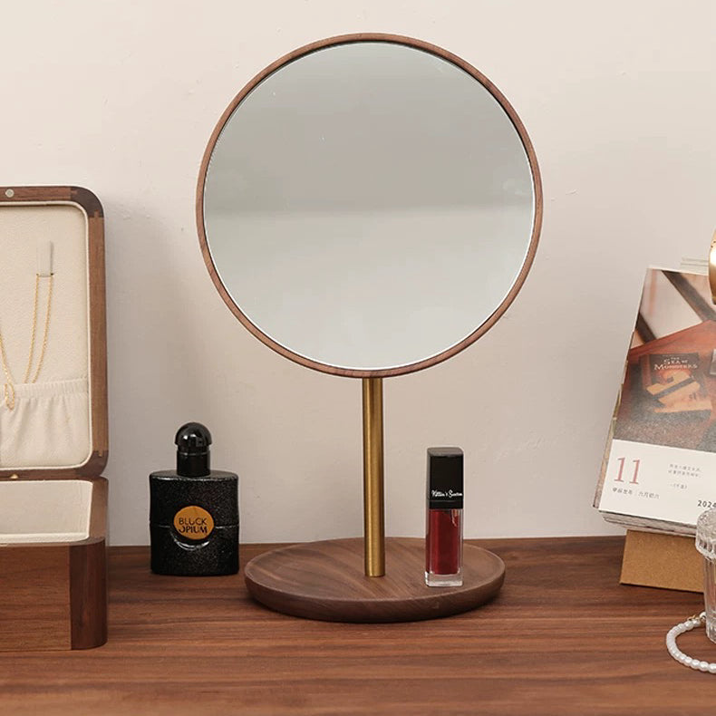 Espejo de Mesa de Madera Maciza Claire