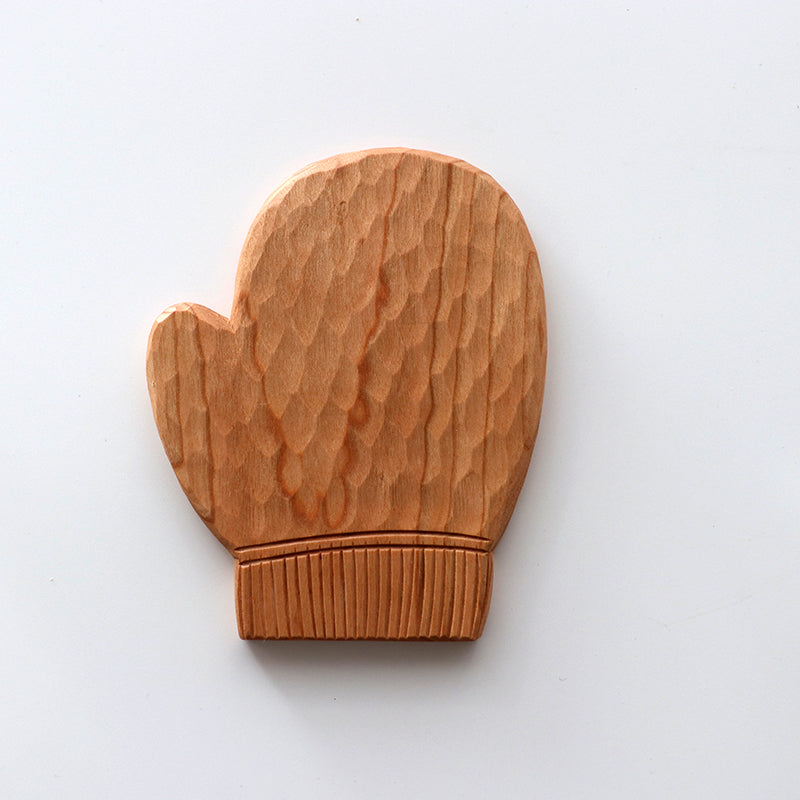 Japanese Aesthetic Wood Tray and Coaster Set for Drinks