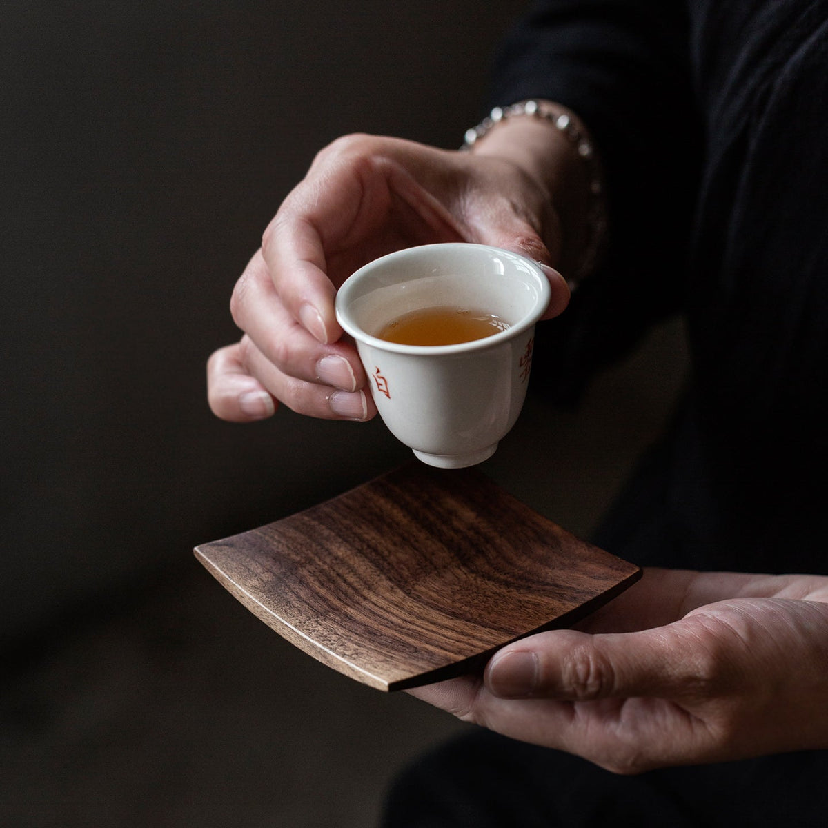 Japanese Wooden Cup Coasters