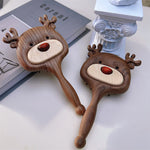 Luxury Black Walnut Elk Air Cushion Hair Brush