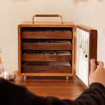 Luxury Xmas Exclusive Solid Wood Jewelry Box