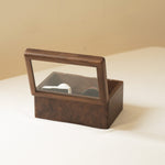 Markwell wooden storage box designed for stamp collections