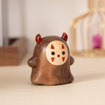 Miyazaki No-Face Ornament North American Black Walnut