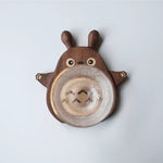 Premium Totoro Walnut Coaster