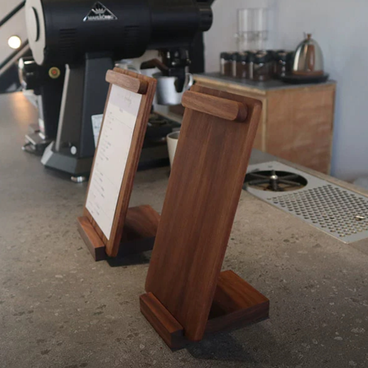 Restaurant Table Menu Stand