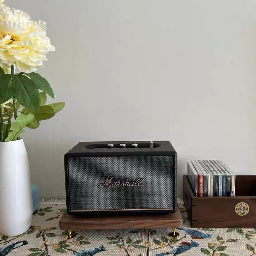 Retro Walnut Speaker Stand for Marshall (Stand Only)