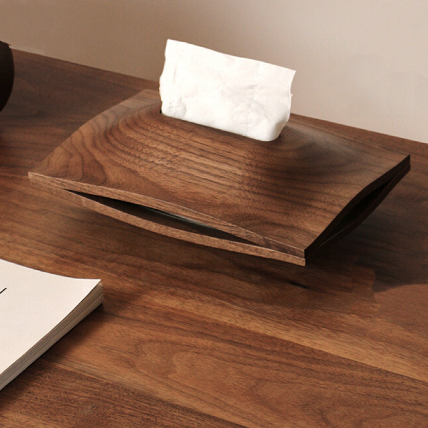 Solid Walnut Tissue Box NatureLine