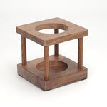 Solid Wood Coffee Grinder Rack