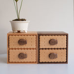 Solid Wood Desktop Organizer