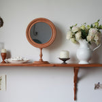 Solid Wood Dressing Mirror – French Vintage Style