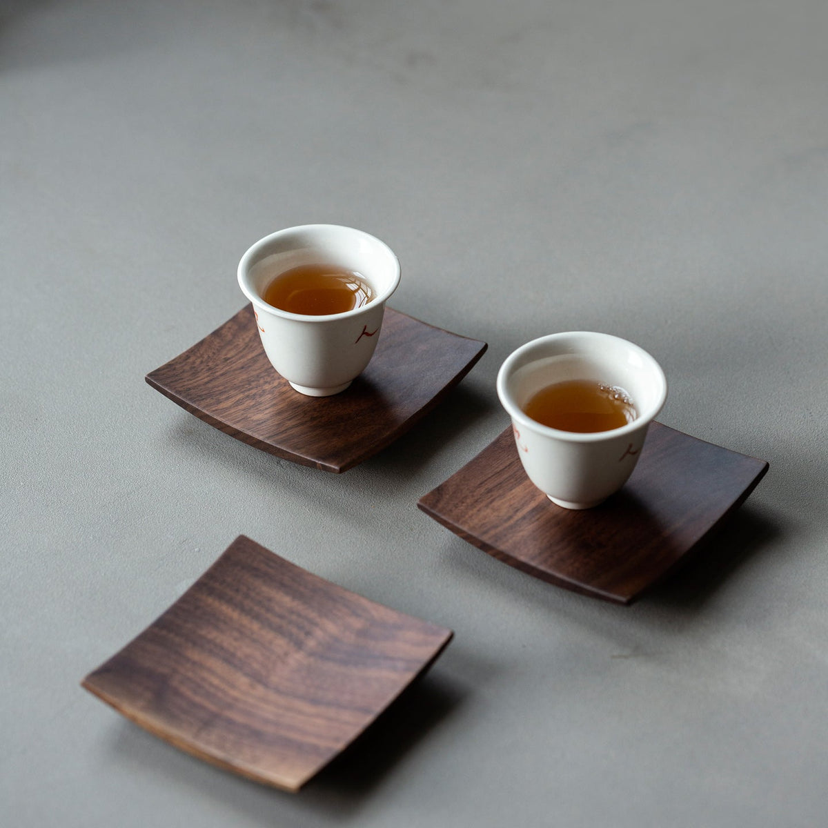 Solid Wood Square Coasters