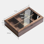 Solid wood box with elegant smooth finish for jewelry storage