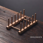 Tempora wooden CD stand for shelves or desktops