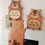 Totoro Cherry Wood Coaster