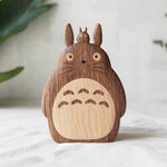 Totoro Decor Walnut Pen Holder